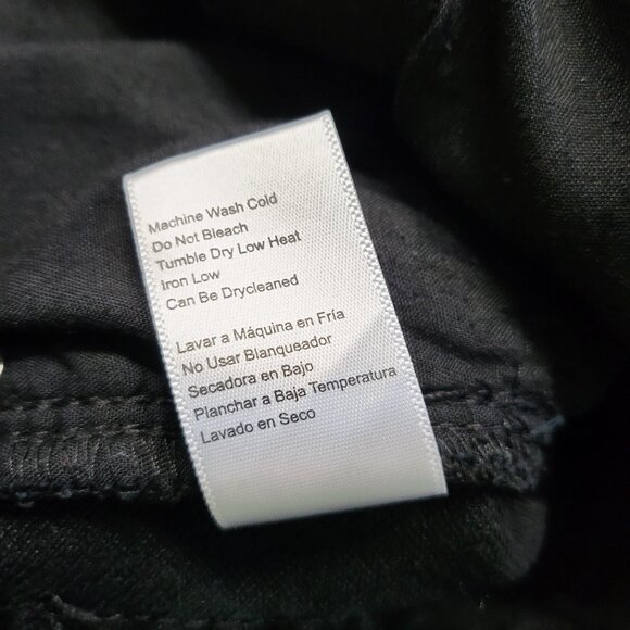 Jachs New York Mens Jeans 36 X 32 Stretch Straight Leg Black - Picture 7 of 16